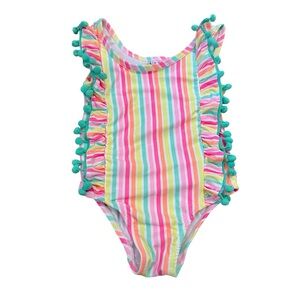 3/$25 NWOT Nicole Miller Striped Swimsuit